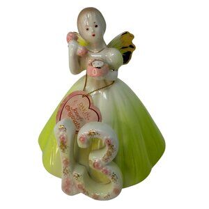 Vtg Josef Originals Birthday Girl Angel Figurine 13 Years Old 13th Birthday Gift